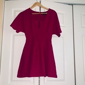 Nasty gal fuschia dress